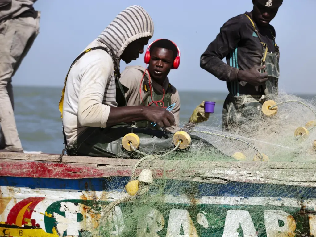 Senegalese fishers