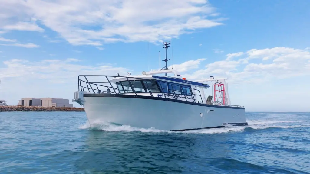 Dongara Marine fisheries research vessel