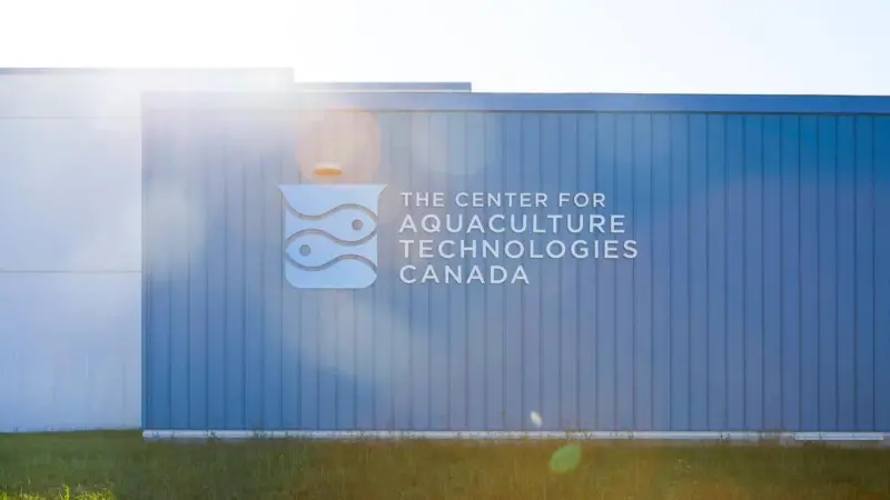 The Center for Aquaculture Technologies (CATC) facility in Souris, Prince Edward Island, Canada