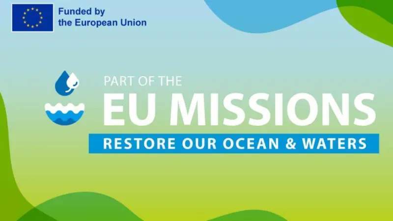 EU Missions Restore our Ocean & Waters logo