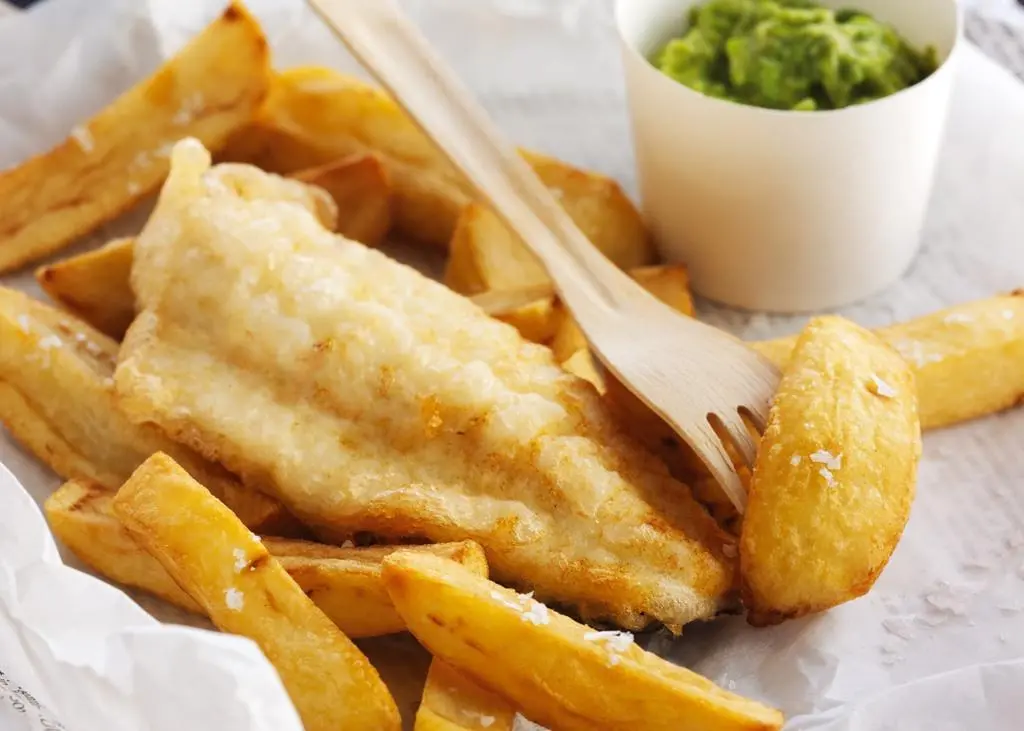UK fish and chips