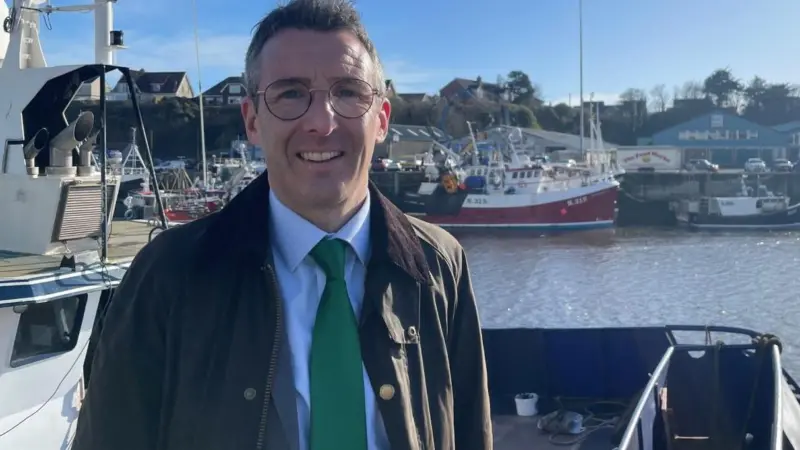 Minister and Kilkeel harbour