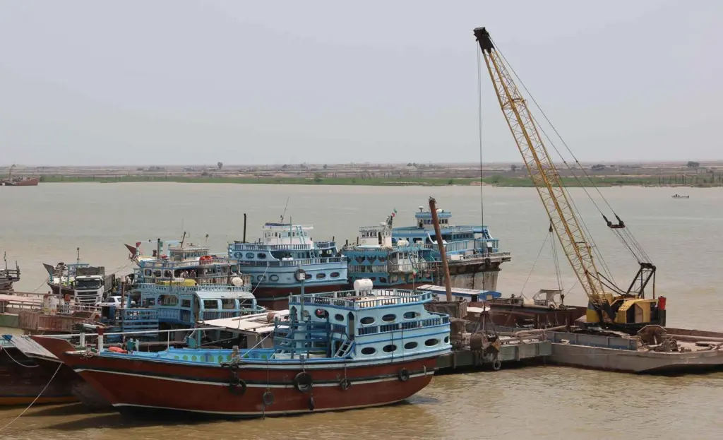 Iranian fishing fleet