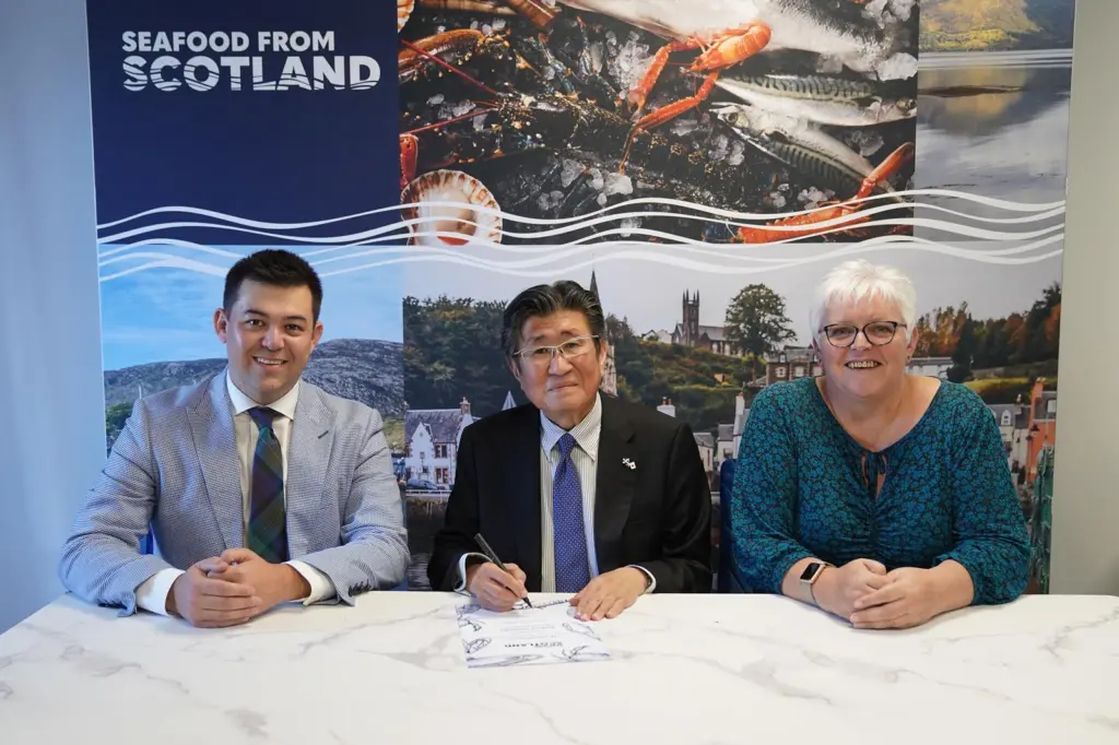 Seafood Scotland strengthens ties with Japan