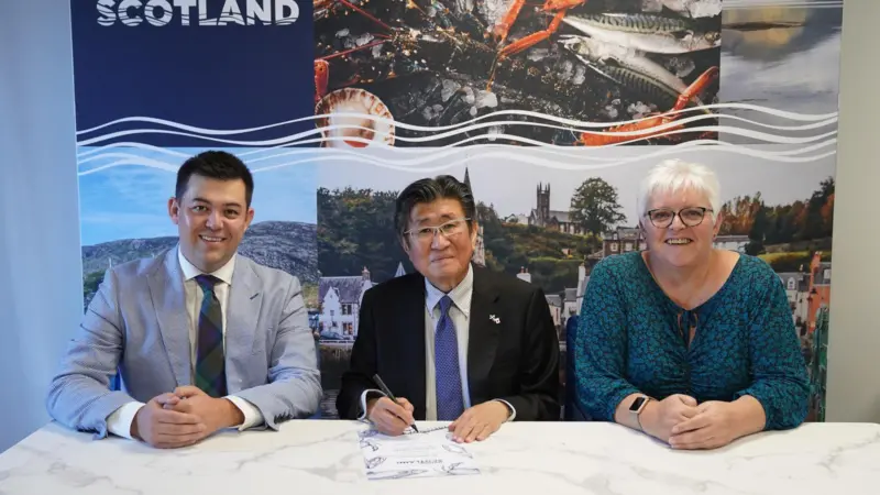 Seafood Scotland strengthens ties with Japan