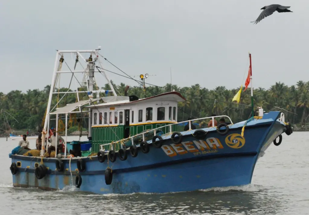 India fishing vessel