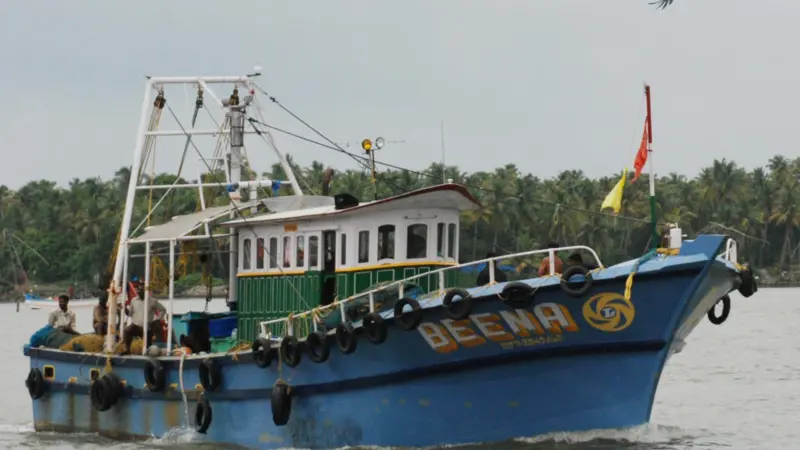 India fishing vessel