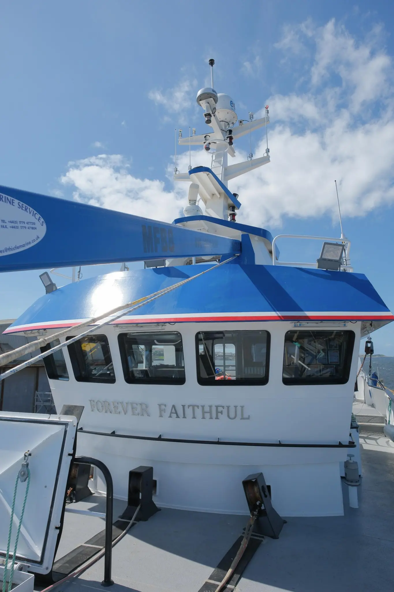 Forever Faithful wheelhouse