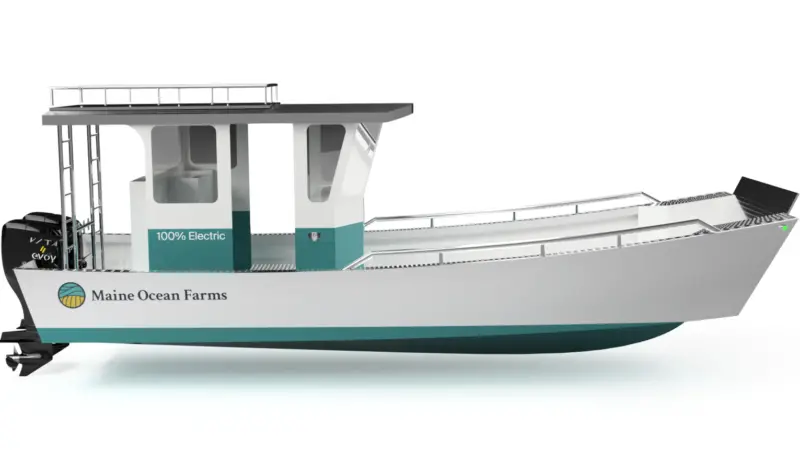 Maine Ocean Farms 28ft landing craft