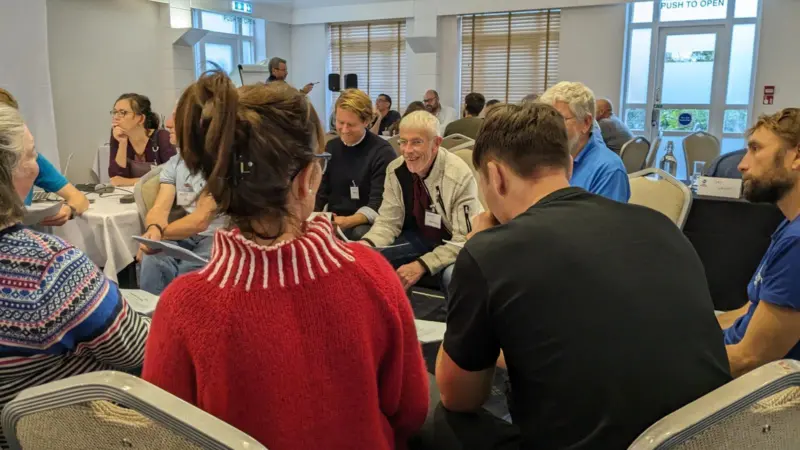 Fishers and other stakeholders discuss policy in the industry