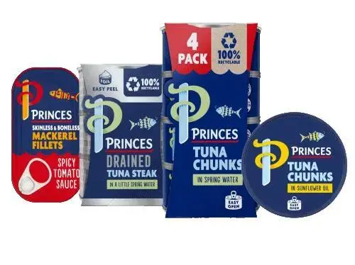 Princes fish range