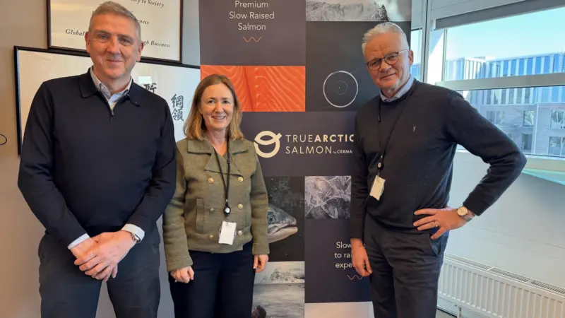 (l-r) Steven Rafferty, Kristin Hurum and Knut Ellekjær