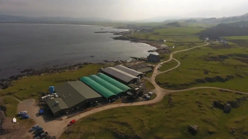 The Marine Environment Research Laboratory in Machrihanish, Argyll