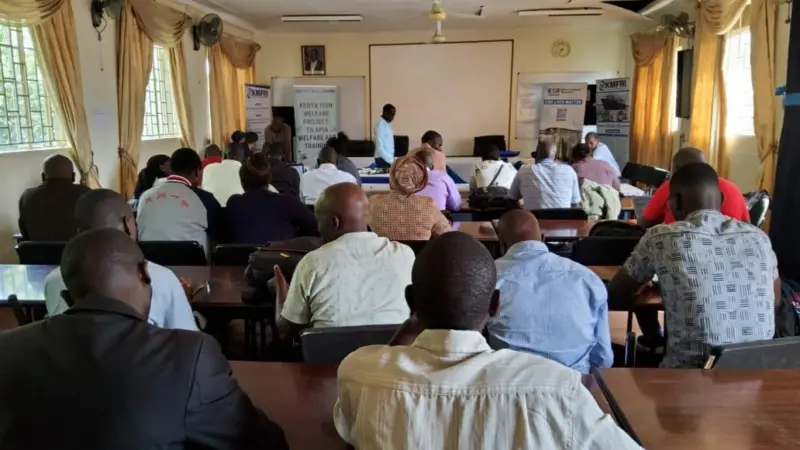 Tilapia Welfare Theory Training in Kenya