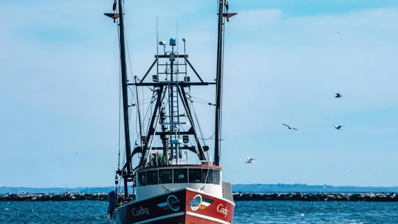 Fishing vessel 'Cody' on the US east coast