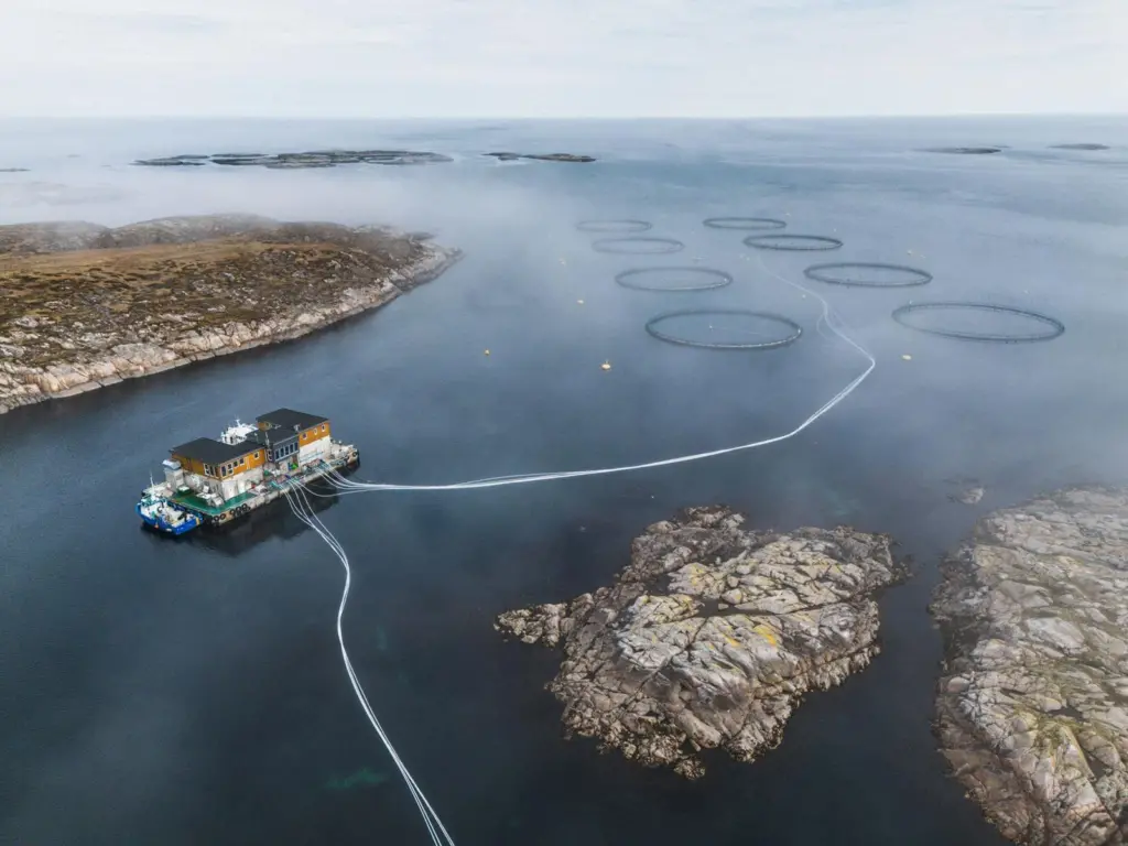 SalMar coastal farming site