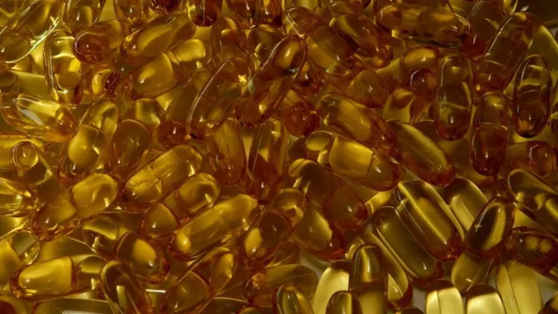 Fish oil capsules