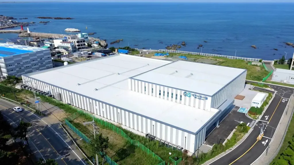 Eco Aquafarm facility in South Korea
