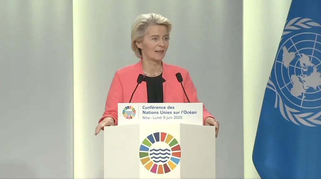 European Commission President Ursula von der Leyen at UNOC3