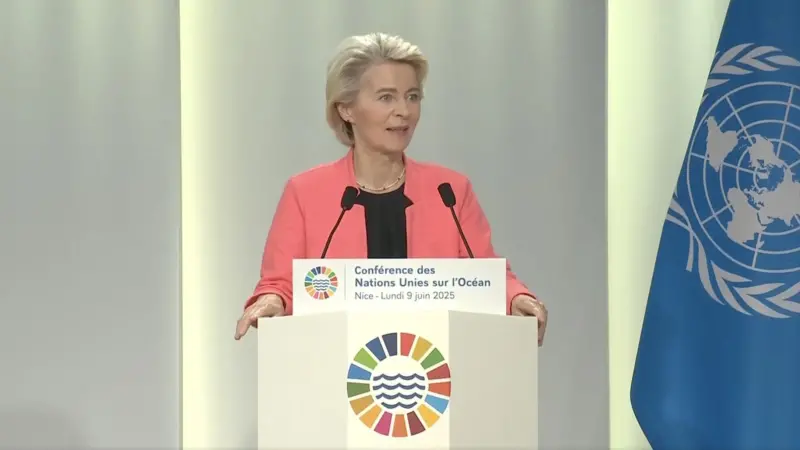 European Commission President Ursula von der Leyen at UNOC3