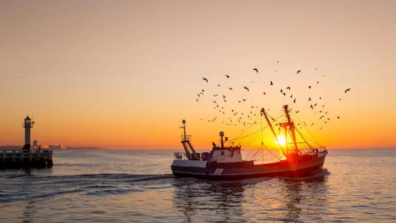 Belgium fishing boat