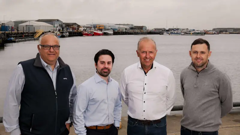 (l-r) Andrew Oliver, Ben Walker, Martyn Boyers and Danny Payne