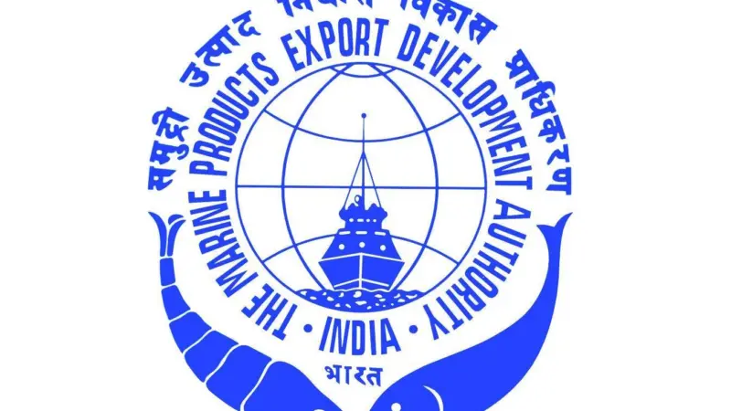 The image shows the blue MPEDA logo on a white background