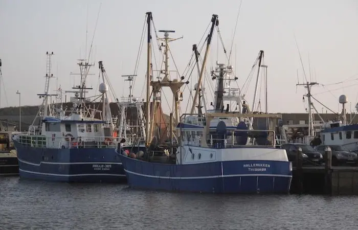 European fishing vessels