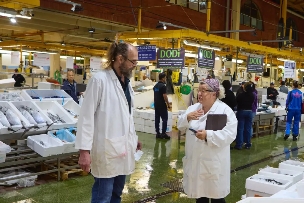 CJ Jackson at Billingsgate