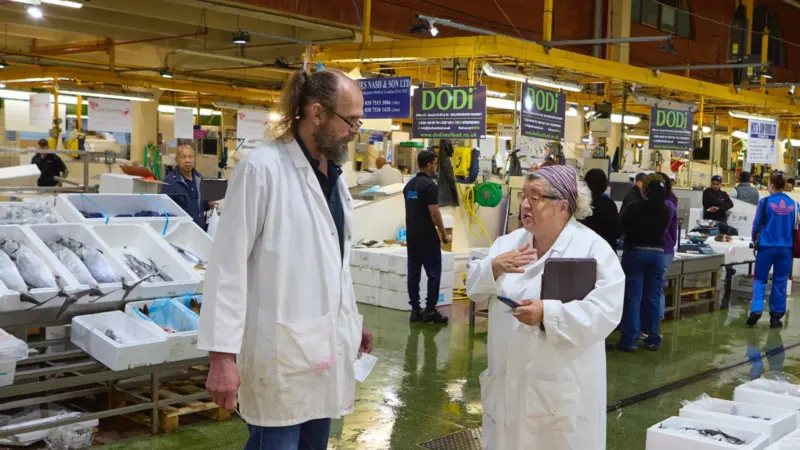 CJ Jackson at Billingsgate