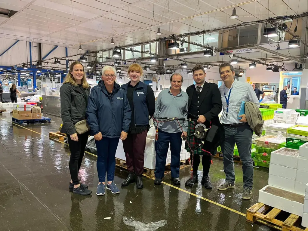Seafood Scotland partnering with Barcelona Central Fish Market