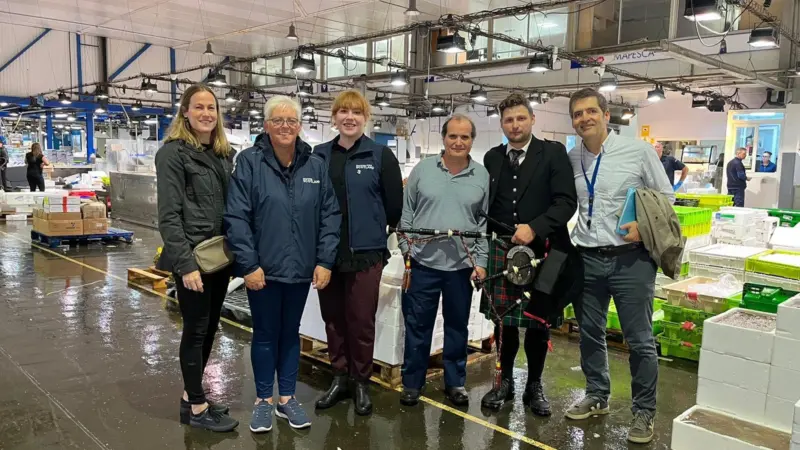 Seafood Scotland partnering with Barcelona Central Fish Market