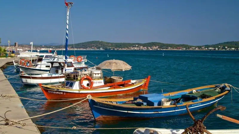 Fishing boats in the Mediterranean