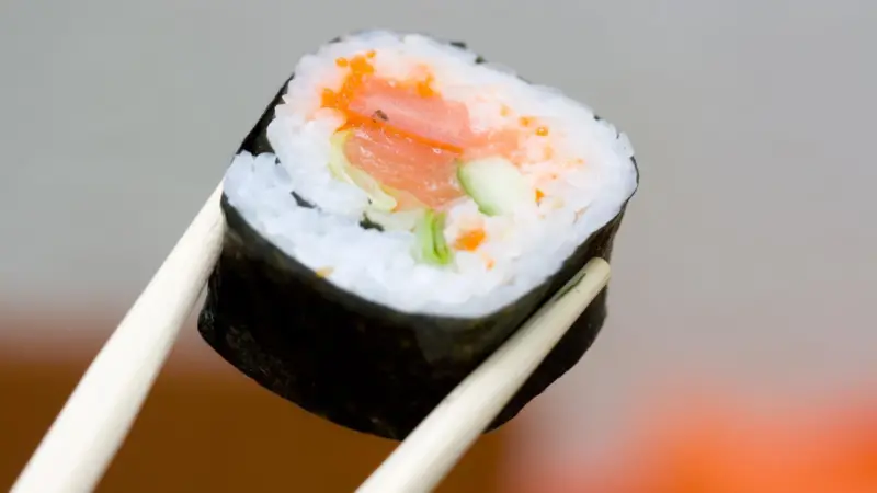 Salmon sushi