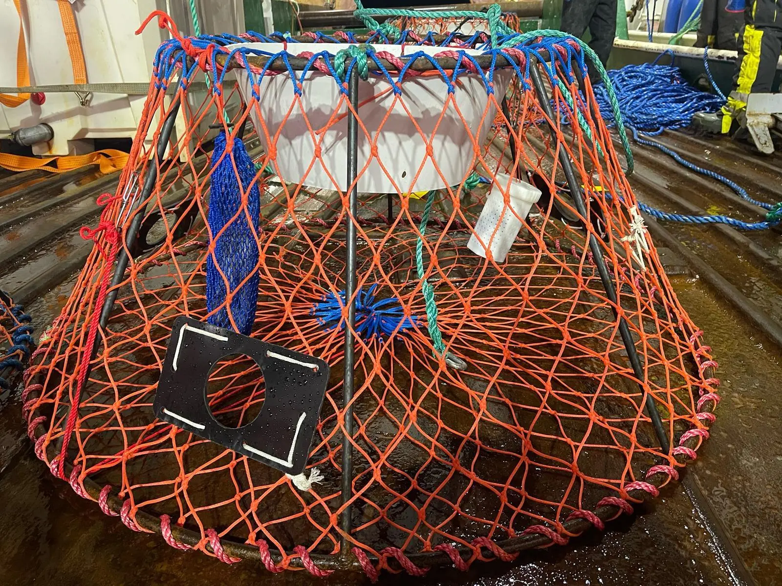 Snow crab pots