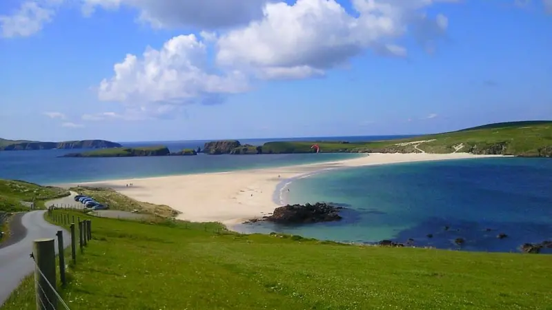 Beach in Shetland
