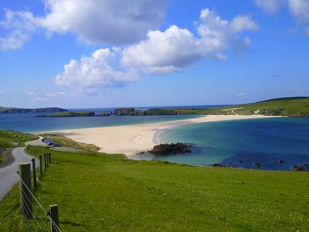 Beach in Shetland