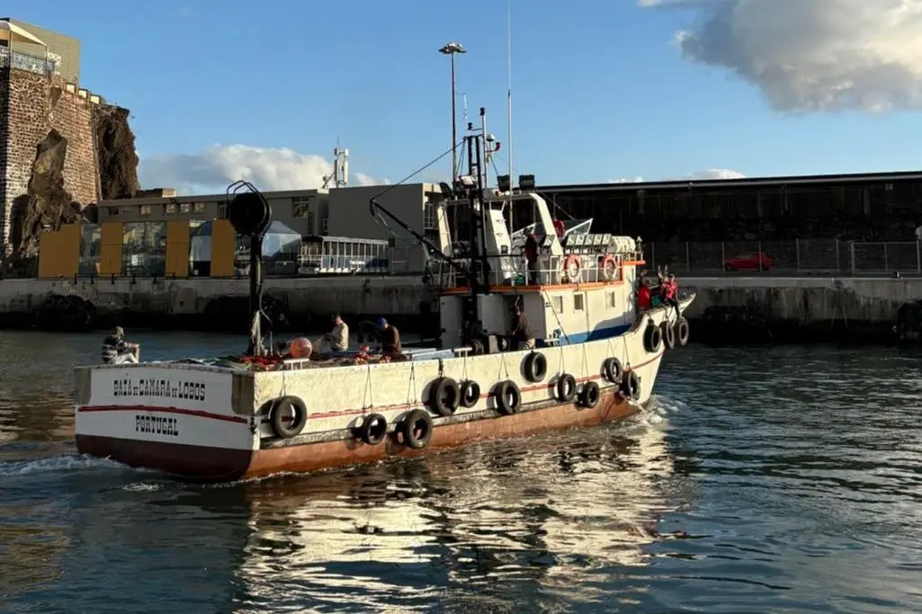A Madeira fishing vessel