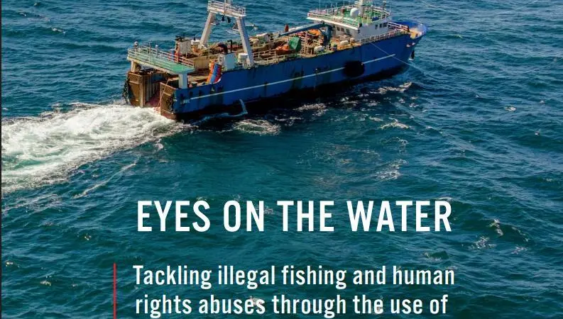 Front cover of an EJF report into the use of onboard CCTV