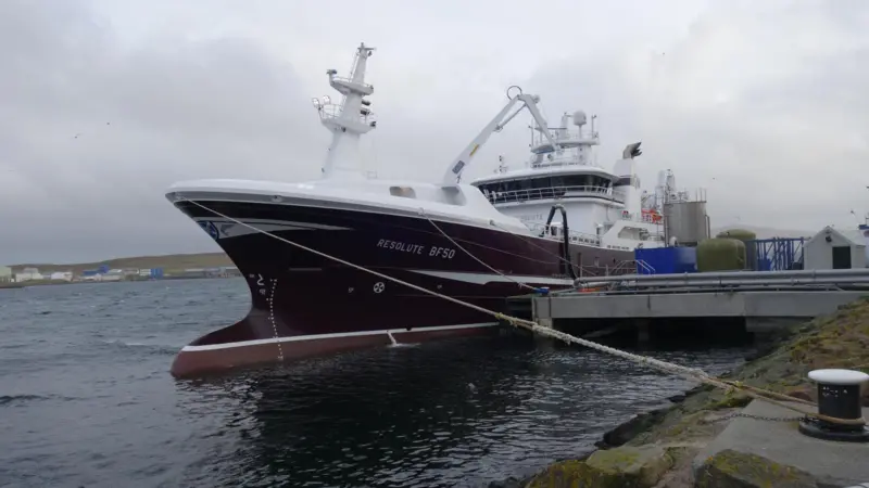 Resolute in Lerwick