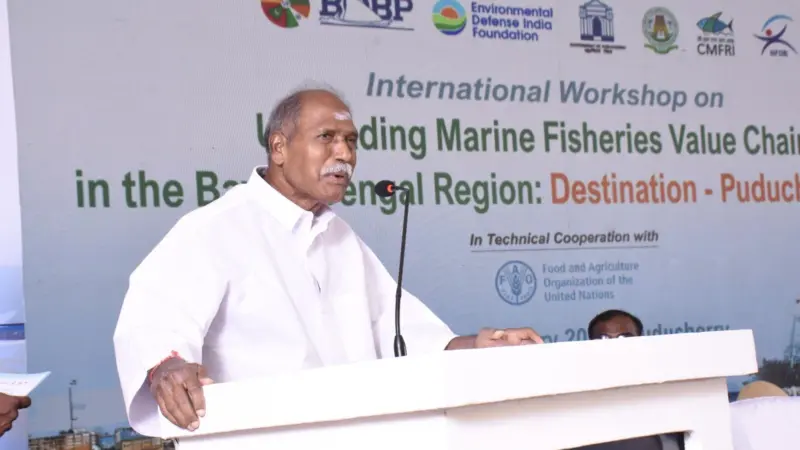 Puducherry Chief Minister N Rangasamy
