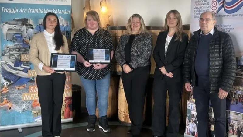 From left to right: Katarzyna Staszek, Malgorzata Barbara Sworowska, Sally Wattam, Hrefna Karlsdóttir and Bjarni Jonsson