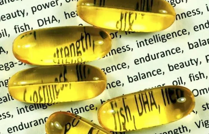 fish oil capsules