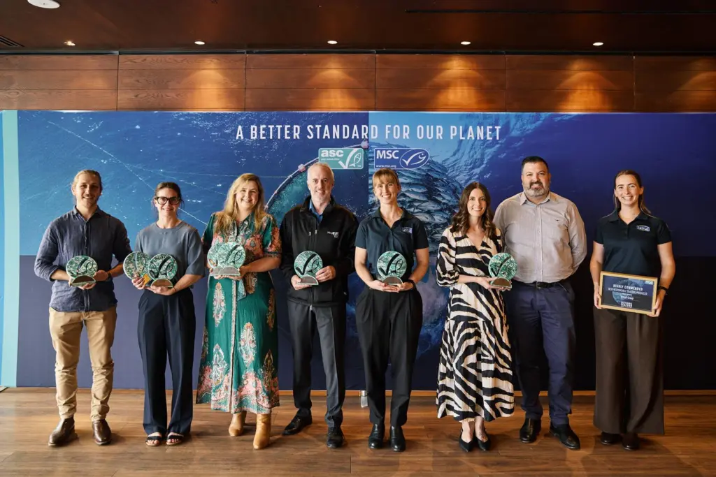 The winners of the 2026 Sustainable Seafood Awards