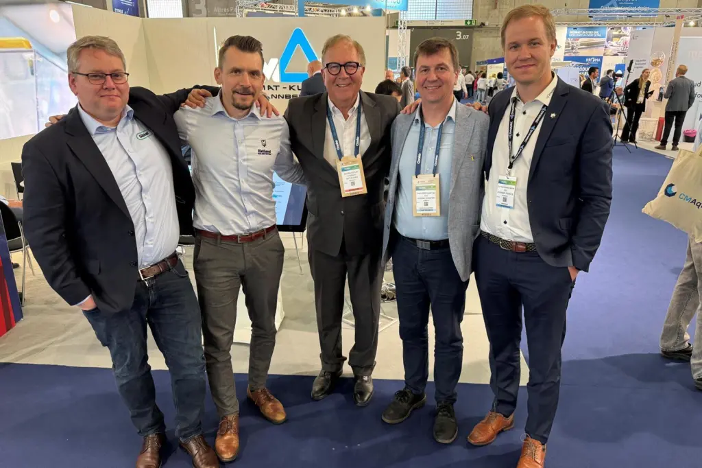 The picture shows five representatives from the NACA group