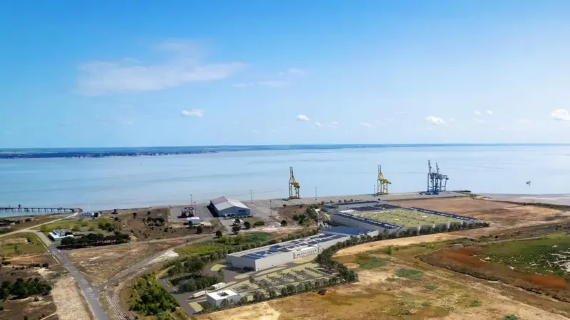 Site of a new land-based Pure Salmon facility in France