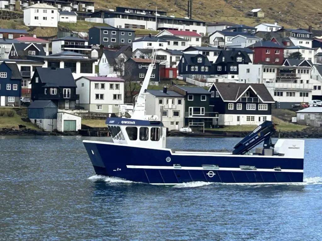 Fishing boat at the Faroe Islands