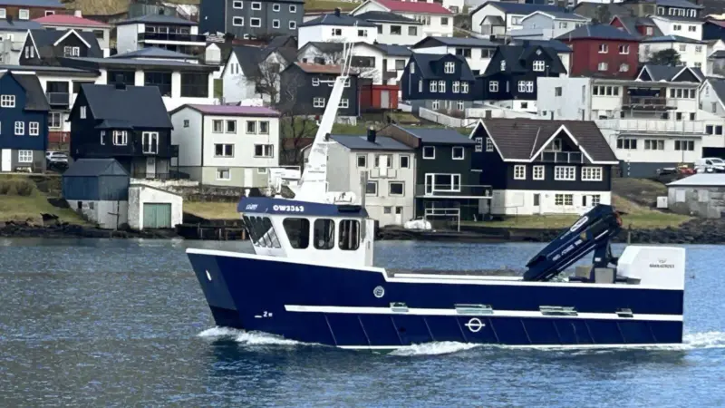 Fishing boat at the Faroe Islands