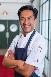 Jude Kereama, owner of Kota Kai in Cornwall