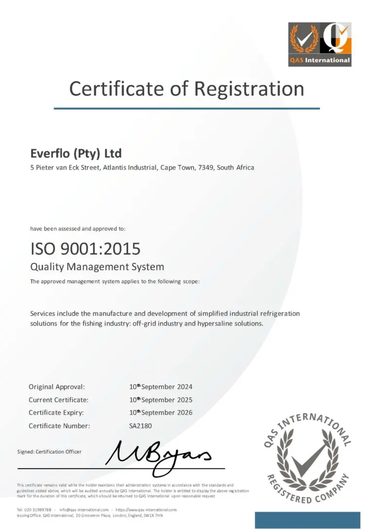 Everflo - Industrial Refrigeration Systems